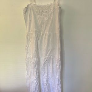 Long White Sundress